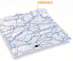 3d view of Suboğazı