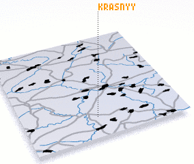 3d view of Krasnyy