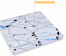 3d view of Spas-Kamenka