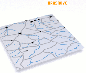 3d view of Krasnoye