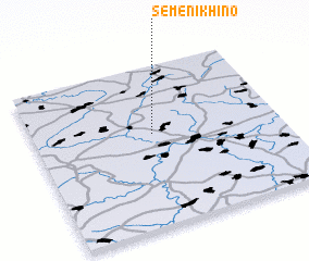 3d view of Semenikhino