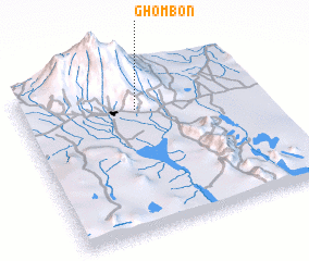 3d view of Ghombon