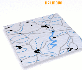 3d view of Kalinovo