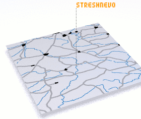 3d view of Streshnëvo