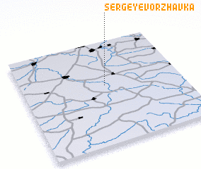 3d view of Sergeyevo-Rzhavka