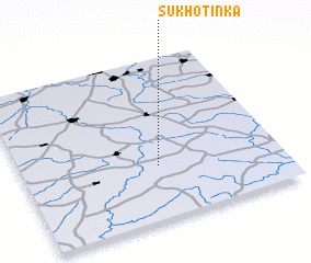 3d view of Sukhotinka