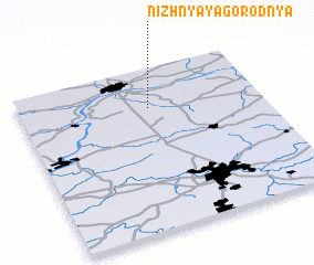 3d view of Nizhnyaya Gorodnya