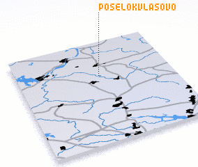 3d view of Posëlok Vlasovo