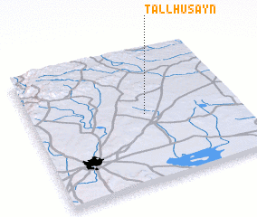 3d view of Tall Ḩusayn