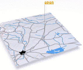 3d view of ‘Arān