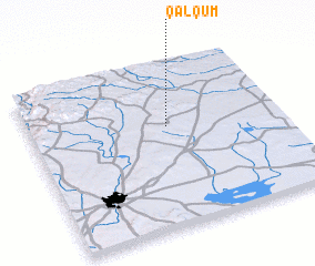 3d view of Qalqūm