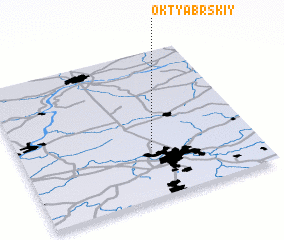 3d view of Oktyabr\