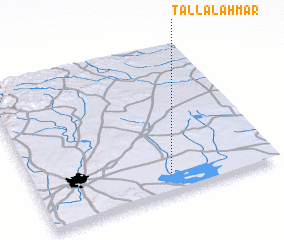 3d view of Tall al Aḩmar