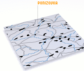 3d view of Ponizovka