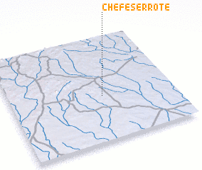 3d view of Chefe Serrote