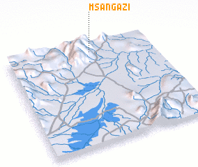 3d view of Msangazi