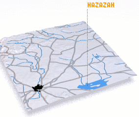 3d view of Ḩazāzah