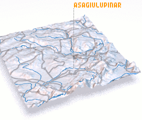 3d view of Aşağıulupınar