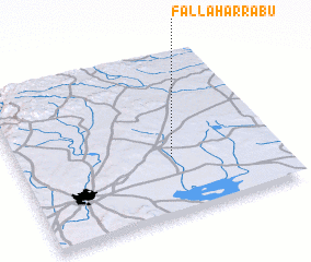 3d view of Fallāḩ ar Rabū