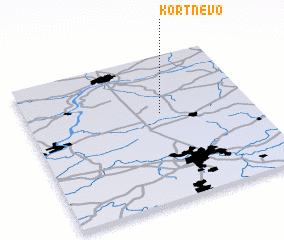 3d view of Kortnëvo