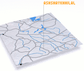 3d view of Ash Shaykh Hilāl