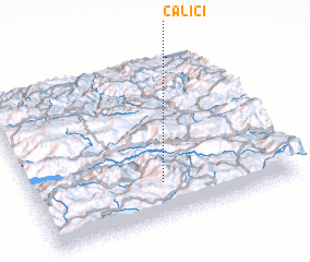 3d view of Çalıcı