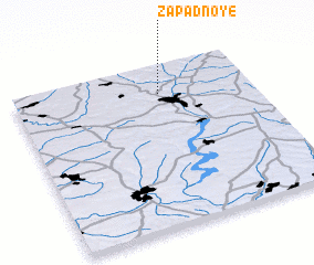 3d view of Zapadnoye