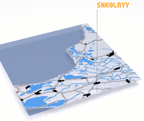 3d view of Shkol\