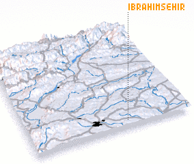 3d view of İbrahimşehir