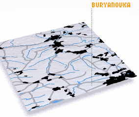 3d view of Burʼyanovka