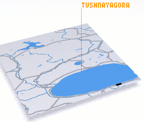 3d view of Tushnaya Gora