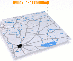 3d view of Ḩumaymah aş Şaghīrah