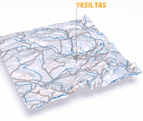 3d view of Yeşiltaş