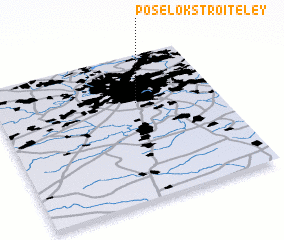 3d view of Posëlok Stroiteley