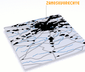 3d view of Zamoskvorech\