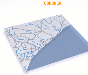 3d view of Corongo