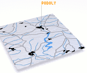 3d view of Podoly