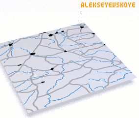 3d view of Alekseyevskoye