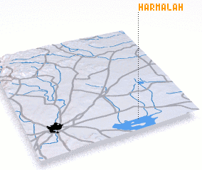 3d view of Ḩarmalah