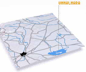 3d view of Umm al Mara