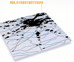 3d view of Maloye Bryantsevo