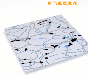 3d view of Oktyabr\