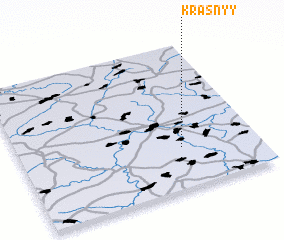 3d view of Krasnyy