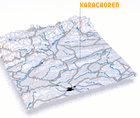 3d view of Karacaören