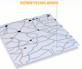 3d view of Nizhneye Soklakovo