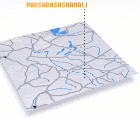 3d view of Maksar ash Shamālī