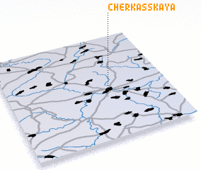 3d view of Cherkasskaya