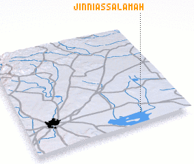 3d view of Jinnī as Salāmah