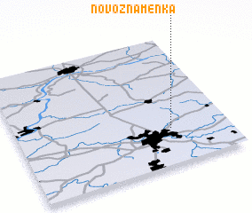 3d view of Novoznamenka