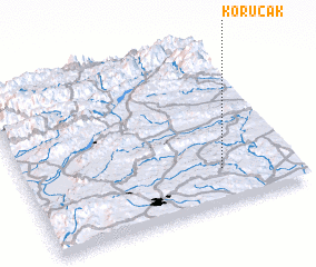 3d view of Korucak